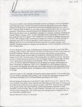 Benjamin Marshal, AIA  (1874-1944)